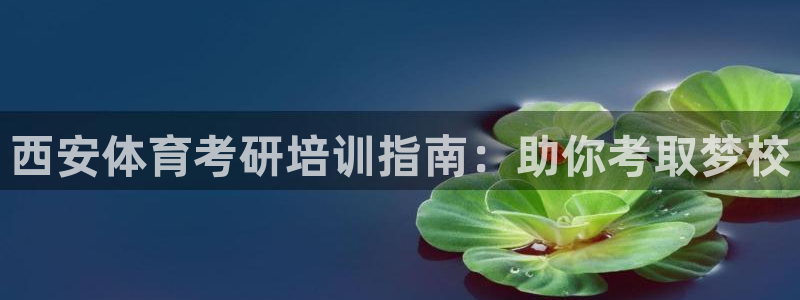 尊龙凯时游戏厅：西安体育考研培训指南：助你考取梦校