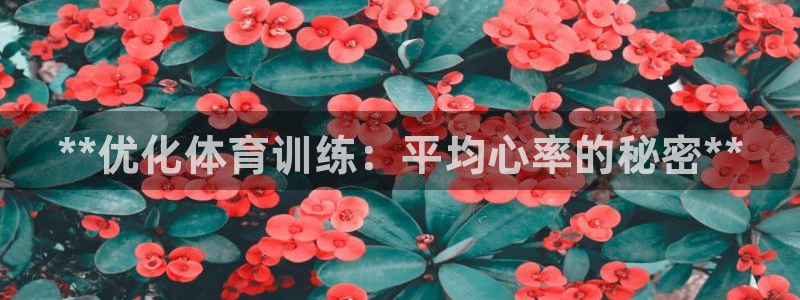 尊龙凯时家居是品牌吗：**优化体育训练：平均心率的秘密**